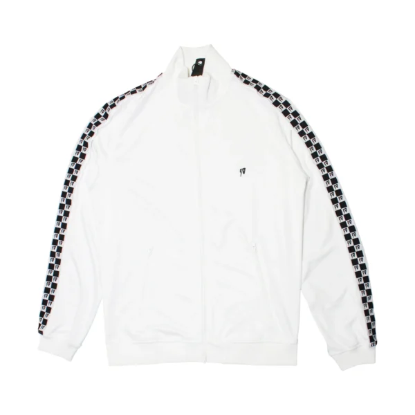 10 Deep The Checkered Flag Track Jacket – White